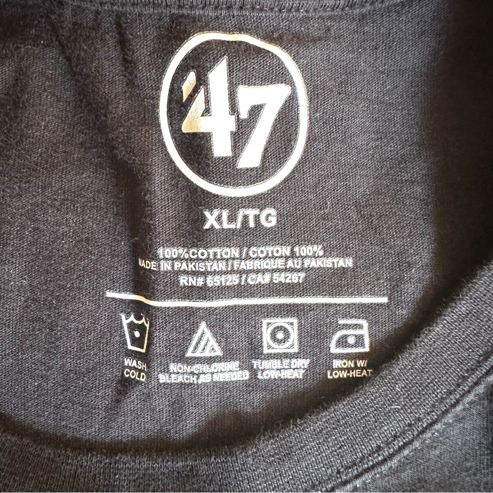 ‘47 Brand Raiders Graphic Tee – NFL Fan Shirt, Size XL - Picture 4 of 4